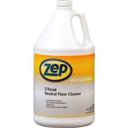AMREP Zep® Z-Tread Neutral Floor Cleaner, Gallon Bottle, 4 Bottles - 1041452 1041452